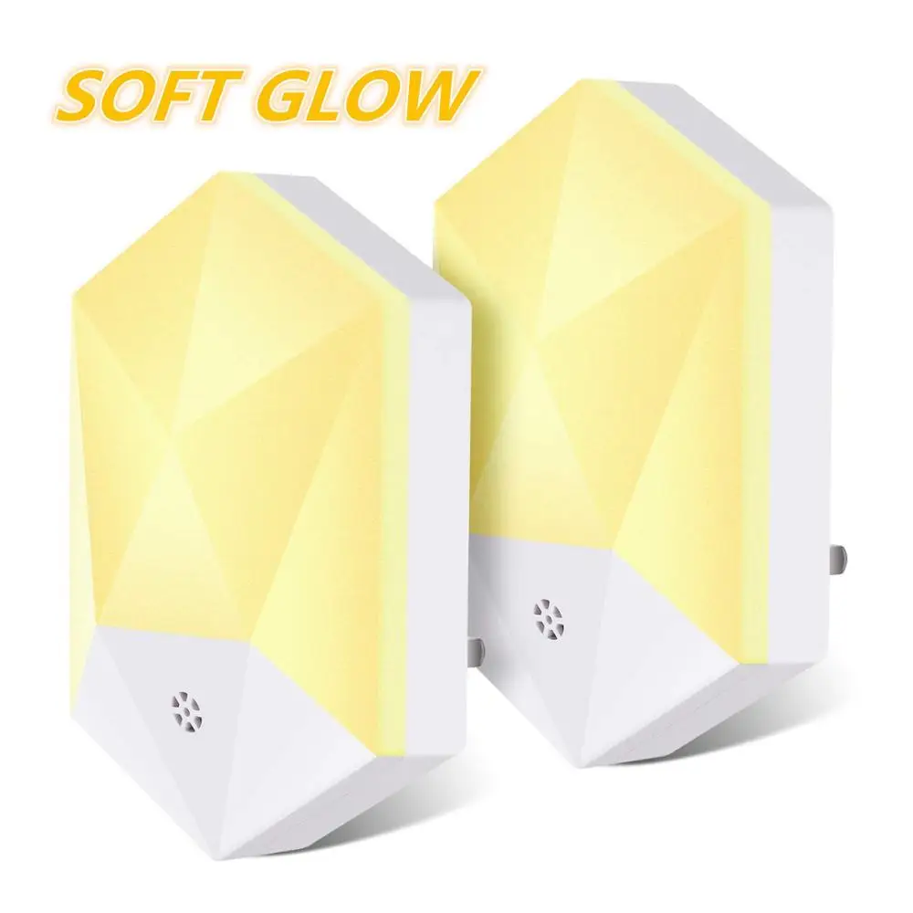 

LED Night Light, Warm White Night Light for Kids, Plug in Night Light with Dusk to Dawn Photocell Sensor, 2 Pack Night Lights