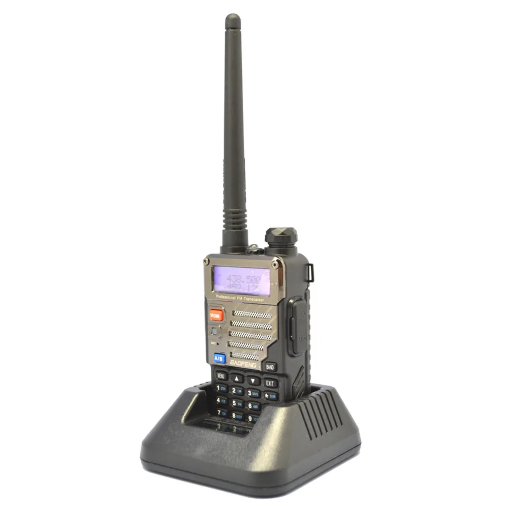 

Baofeng UV-5RE Walkie Talkies Dual Band Cb Ham Radio UHF 400-470& VHF 136-174MHz Handy Hunting Radio Receiver With Headfone