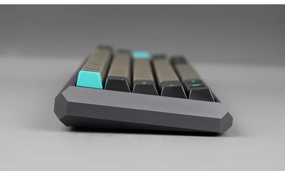 R3 KBDfans 5 градусов 60% клавиатура алюминиевый чехол для GH60 покер DZ60 XD60 механическая клавиатура