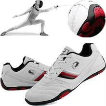 Zapatos de esgrima profesional para hombre, zapatillas de deporte para entrenamiento de competición, ligeras y antideslizantes