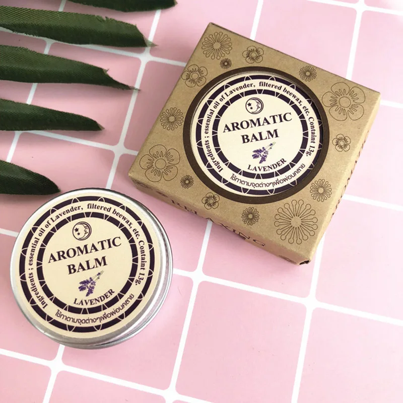 

Lavender Aromatic Balm Help Sleep Soothing Cream Essential Sleeping Oil Insomnia Care All-shipping
