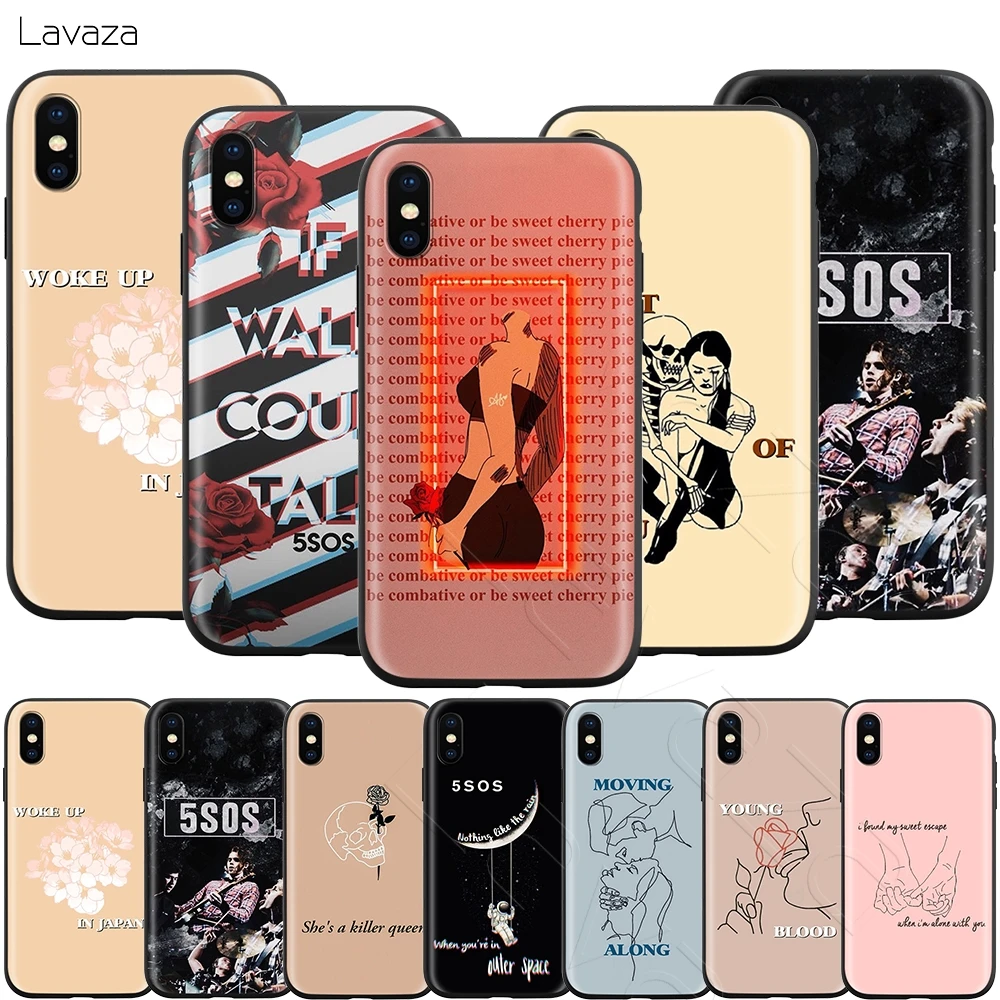 Lavaza 5SOS роскошный крутой чехол для iPhone 11 Pro XS Max XR X 8 7 6 6S Plus 5 5s se |
