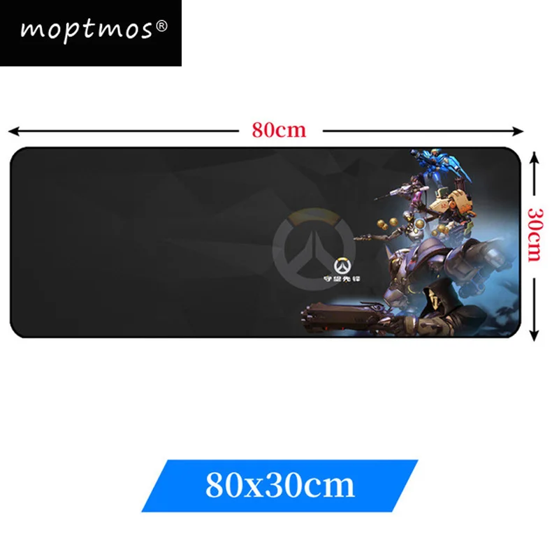 

Extra Large Gaming Mouse Pad Overwatch D.VA Mouse Mats Non-Slip Mousepad Anime Mousepad for Laptop & PC (800*300*3mm)