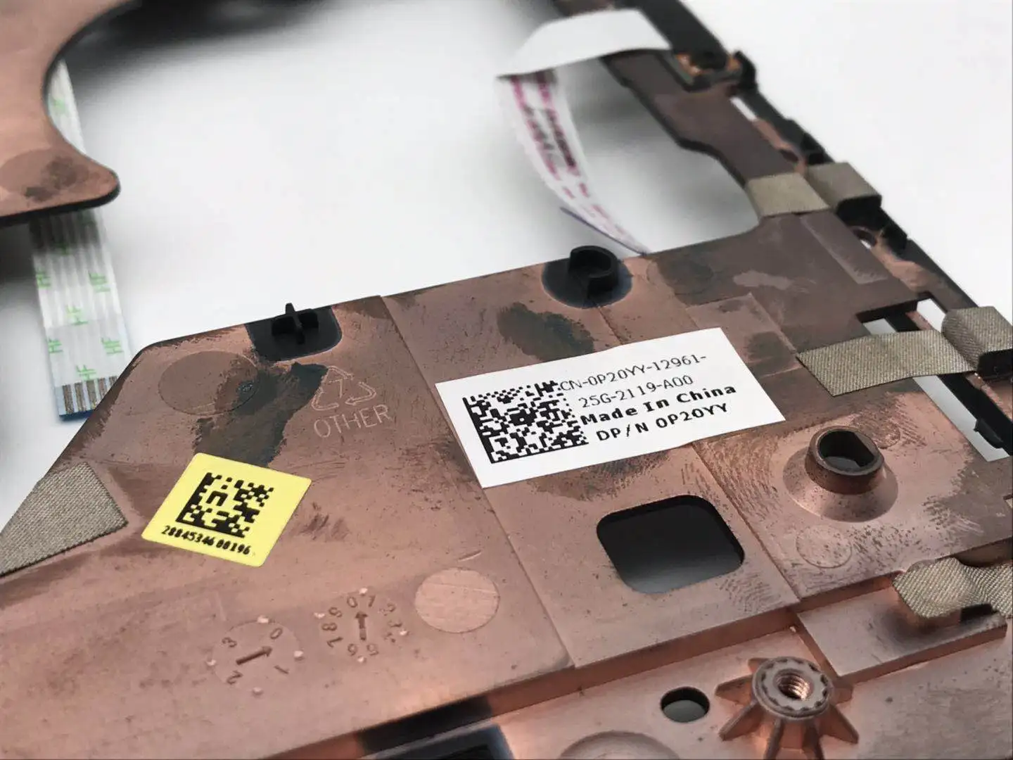 Новинка для Dell Latitude E5530 C-shell сенсорная панель с отпечатком пальца левая и правая кнопка C чехол 0P20YY