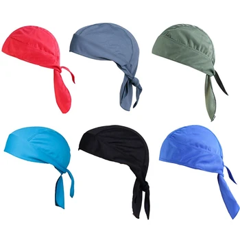 

Quick Dry Pure Cycling Cap Head Scarf Summer Men Running Riding Bandana Headscarf Ciclismo Pirate Hat Hood Headband