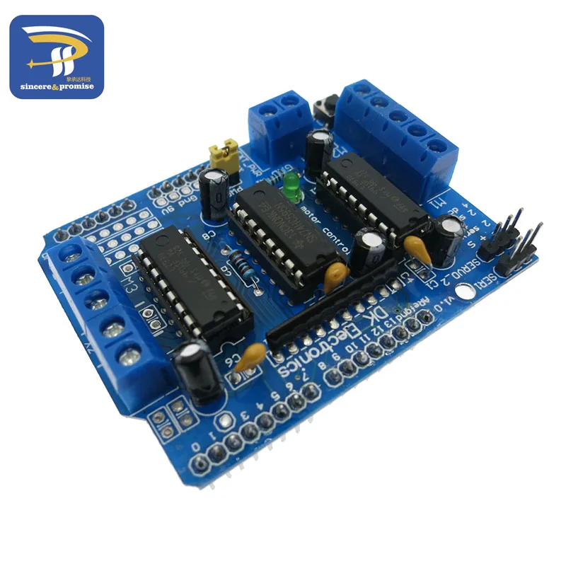 Motor-driven expansion board L293D motor control shield for arduino Duemilanove, Mega 2560 and UNO