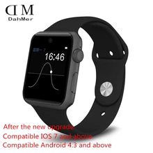 Neue DM05 Perfekte Kompatibel IOS Smart Uhr Unterstützung Sim-karte mit APP Für Apple Android HD Bildschirm Wearable Bluetooth SmartWatch