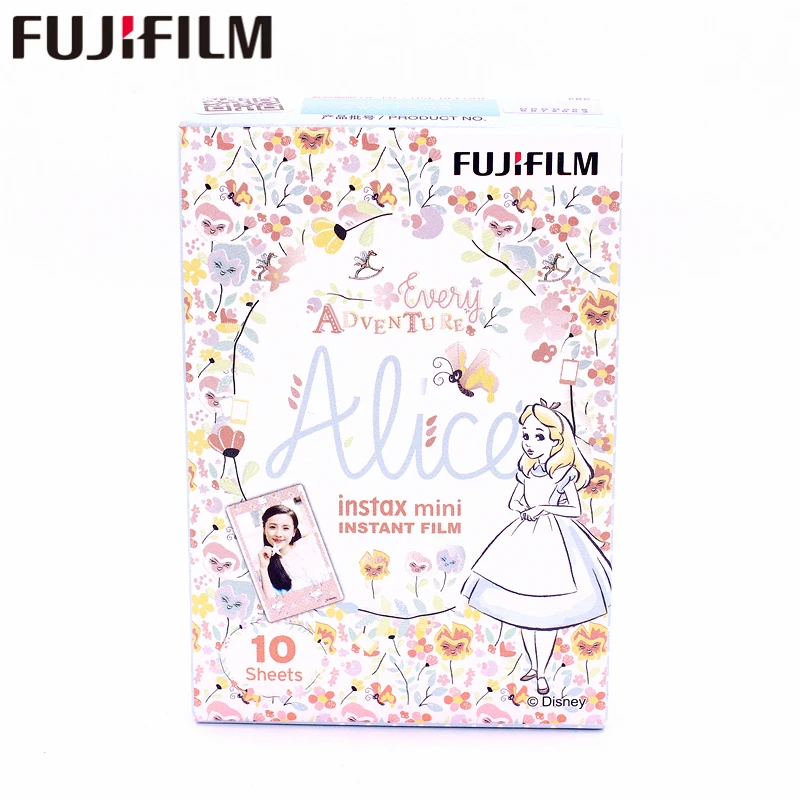 

Original Fujifilm Fuji Instax Mini 8 ADVENTURE ALICE Film 10 Sheets For 7 8 9 50s 7s 90 25 Share SP-1 SP-2 Instant Cameras