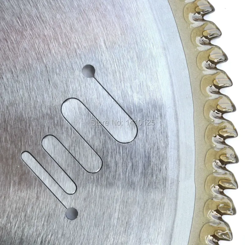 1" дюймовый 305 мм* 25,4*120 T TCT циркулярное пильное полотно алюминиевый режущий 120 зубья из карбида вольфрама пильный диск из твердого сплава Арбор 25,4 мм