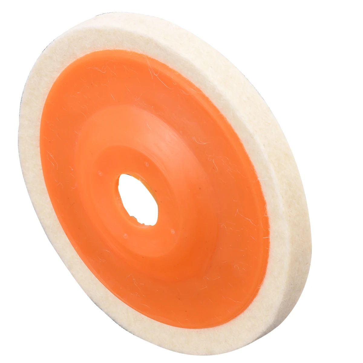 3Pcs 4'' Wool Buffing Pad Angle Wheel Grinder Felt Polishing Disc Pad Set for Abrasive Rotary Tool Accessories