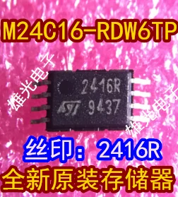 

Freeshipping M24C16-RDW6TP M24C16 2416R