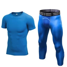 Для мужчин центр 3/4 леггинсы компрессионное Спортивное Трико Штаны Для Йоги Для мужчин s Беговые брюки Running быстросохнущая Sporswear Фитнес