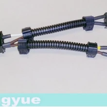 Longyue 10 шт. адаптер для фар Жгут для H4 для H7 низкой освещенности и H7 высокий свет 6"