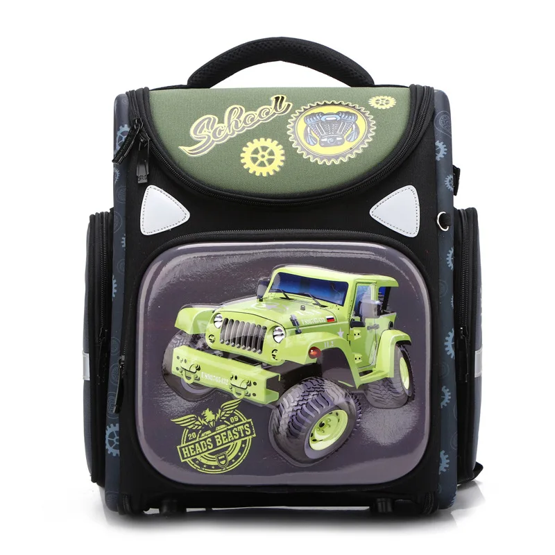 

2019 Top-Quality Boys Primary School Backpacks Children School Bags for Boys Truck Orthopedic Satchel Kids Backpack Girls
