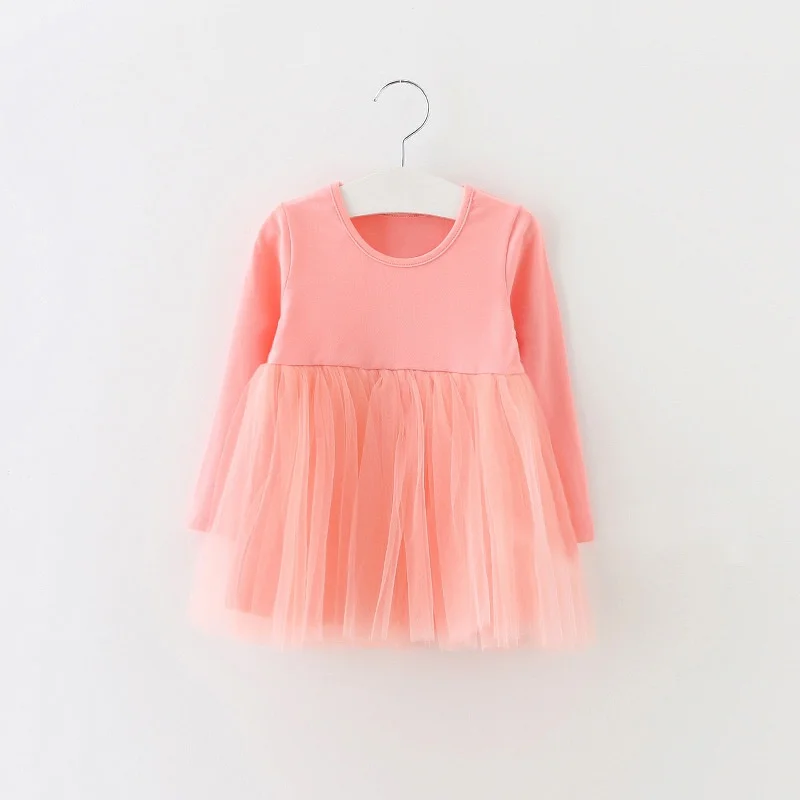 

summer baby girl dresses infant dress newborn girls clothes babys cotton long sleeve clothing kids 0-4 years birthday dresses