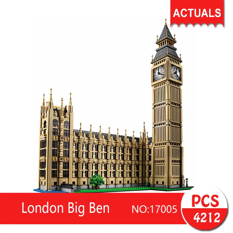 

Lepin 17005 4212Pcs Street View series London Big Ben Model Building Blocks Set Bricks Toys For Children Gift 10253