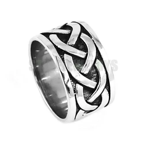 Кельтский Узел байкерское кольцо из нержавеющей стали ювелирные изделия панк ирландское кольцо модное кольцо в байкерском стиле для мужчин и женщин кольцо SWR0543B