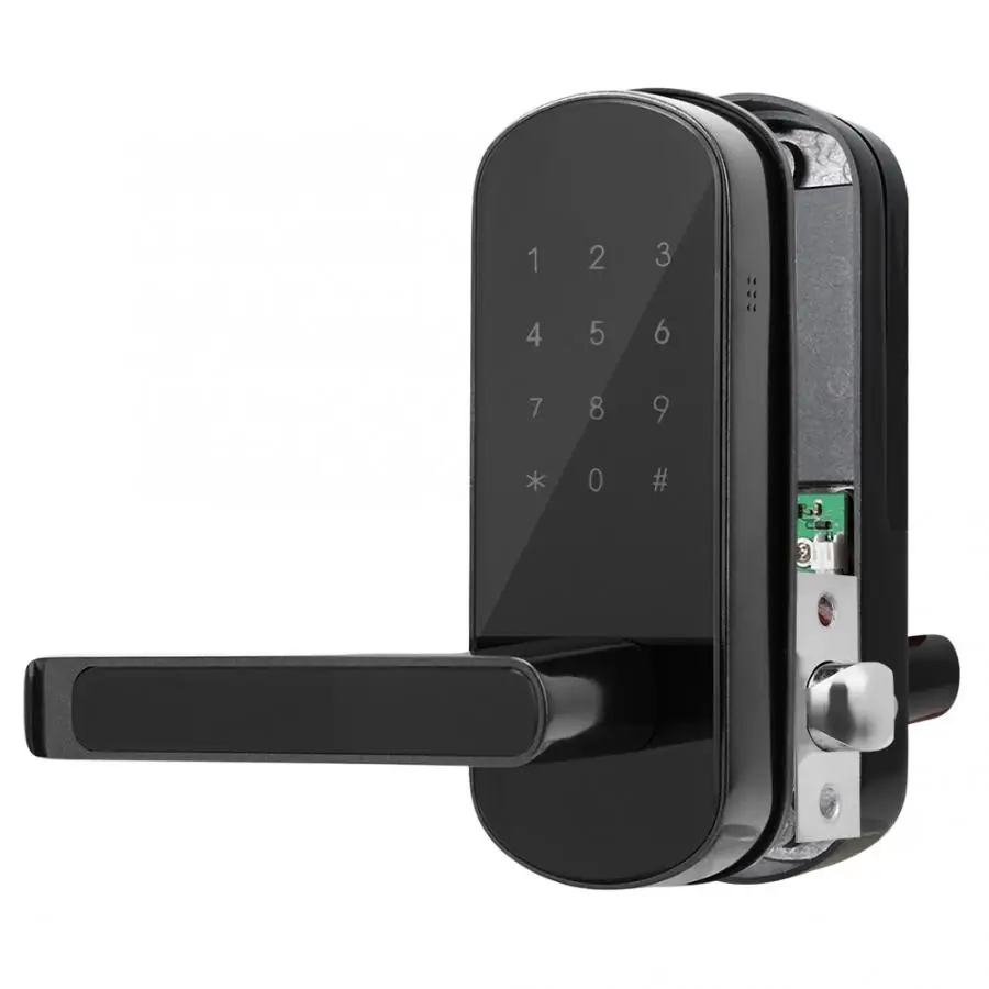 Электронный смарт замок для двери с приложением Bluetooth wi fi цифровой