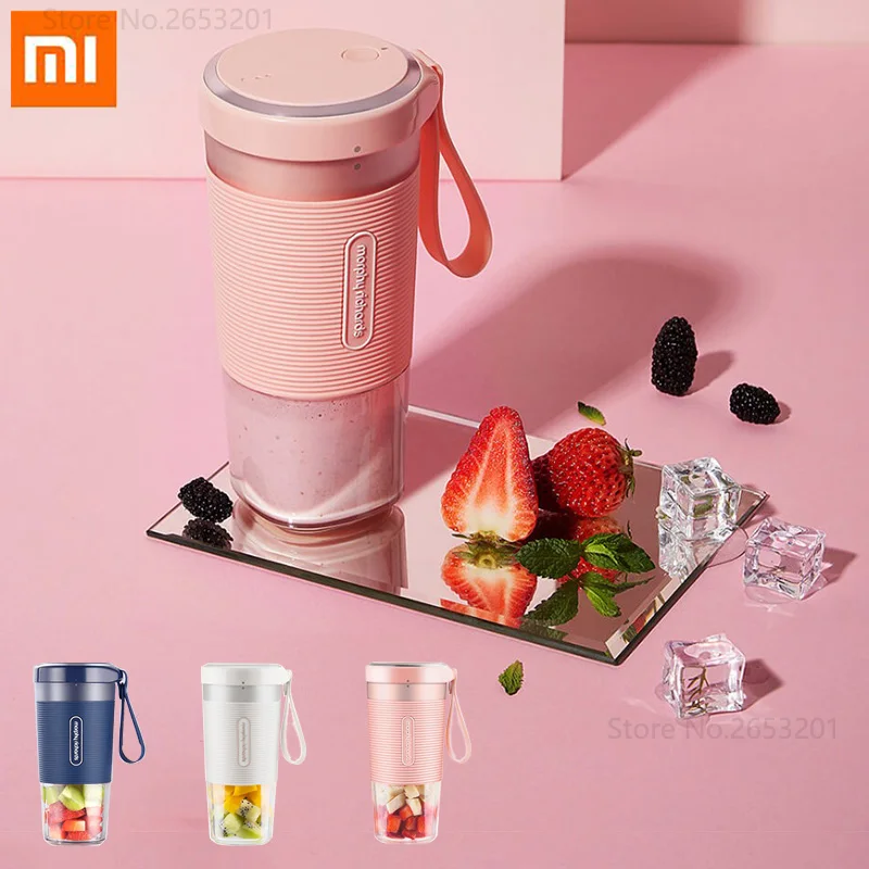 

Xiaomi Mijia Juice Cup Portable DIY Juicer Summer Fruit Juicer Mini Rechargeable Vegetable Orange Juice Cup Small Travel Juicer