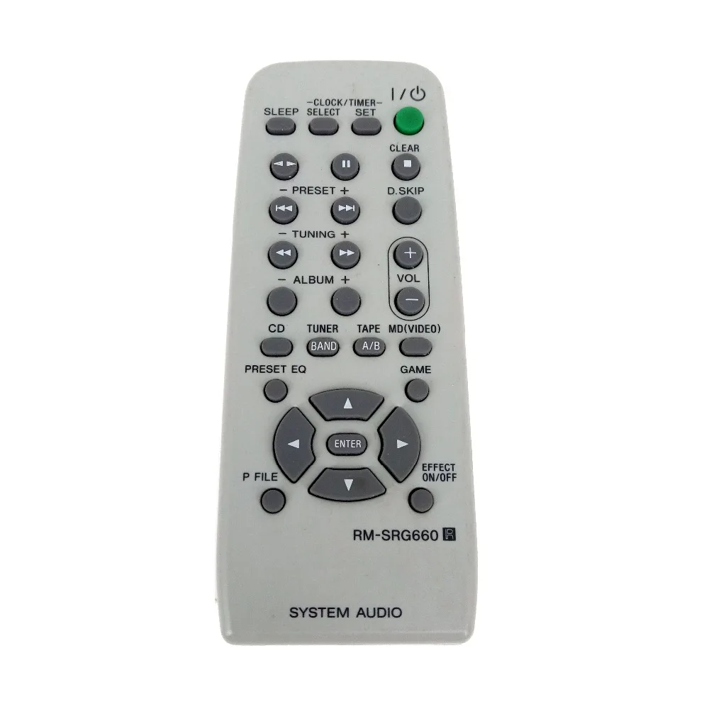 

NEW Original FOR SONY RM-SRG660 Hi-Fi System Remote For MHC-RG330 MHC-RG440S