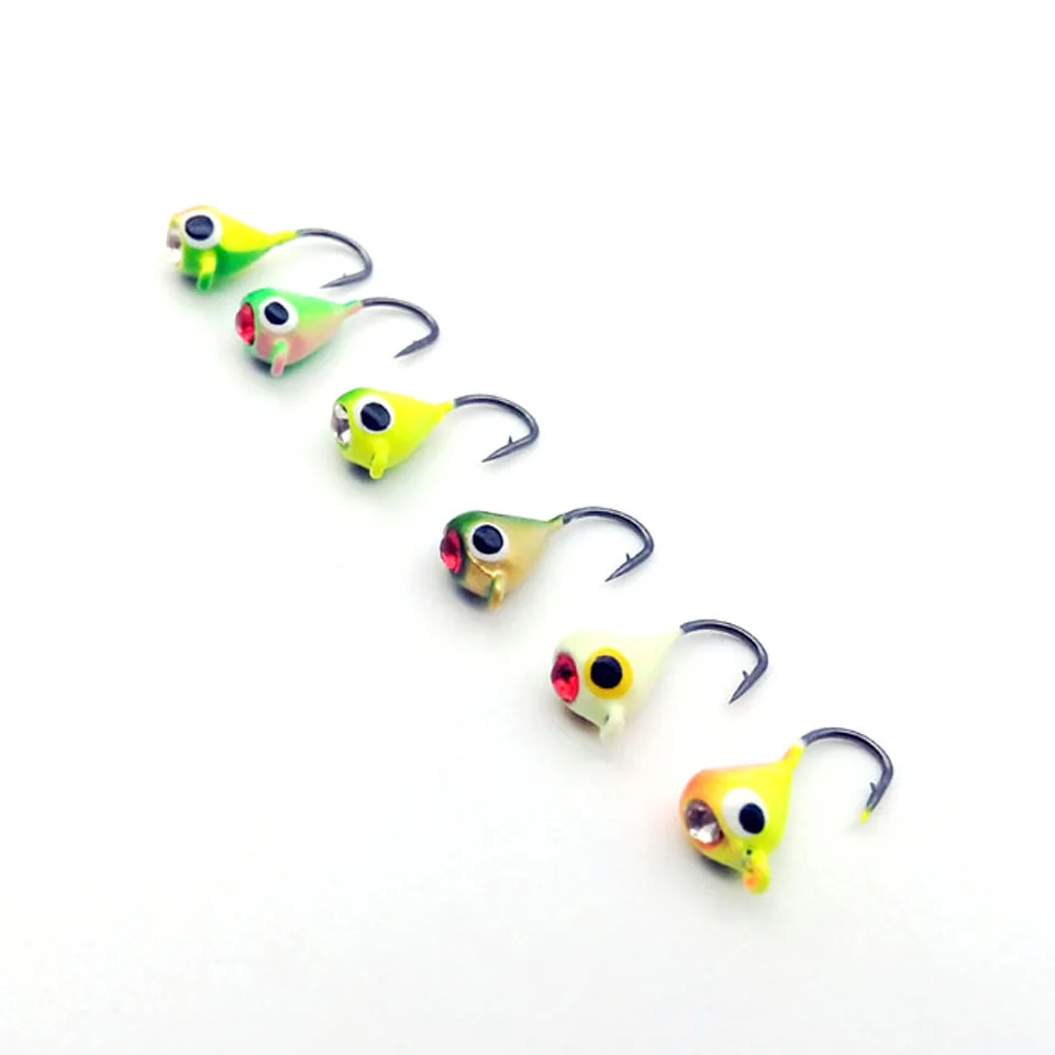 6PCS/Lot Winter Ice Fishing Hook Lure Quality Mini Metal Bait Fish 1.5cm 1.1g Lead Head Hook Bait Jigging Fishing Tackle 6PCS/Lot Winter Ice Fishing Hook Lure Quality Mini Metal Bait Fish 1.5cm 1.1g Lead Head Hook Bait Jigging Fishing Tackle