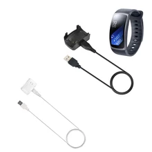 2 цвета usb зарядная Колыбель зарядное устройство кабель для samsung gear Fit2 Smart Смарт часы 100 см кабель идеально подходит для путешественников