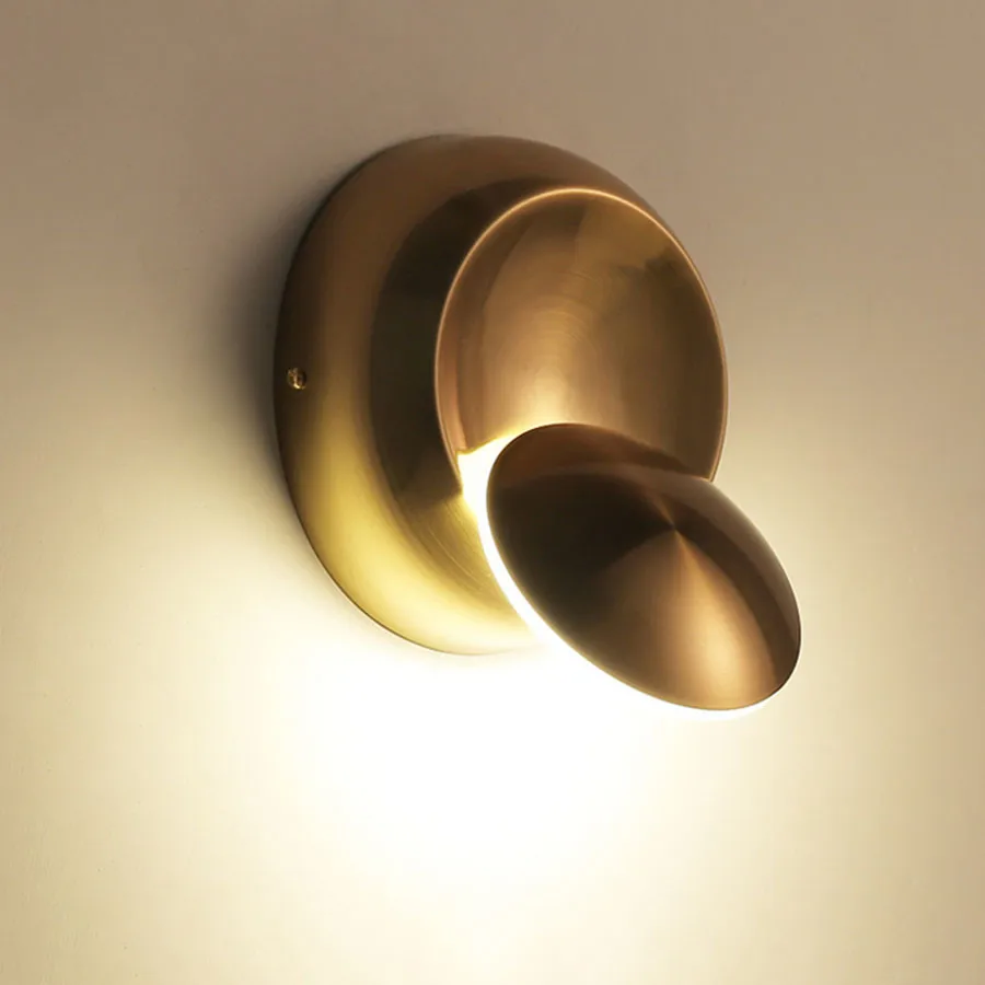 5 Вт Современный Креативный светодиодный настенный светильник 360 градусов