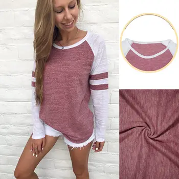 

arrival Casual Women Ladies Blouses Shirts Cotton Long Sleeve Pullover Tops Pink Autumn Clothes