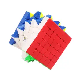 Юйсинь Чжишен 6*6*6 Немного магии Интеллектуальный Магический кубик 6x6 Головоломка Куб Непоседа Мэджико Cubo развивающие игрушки
