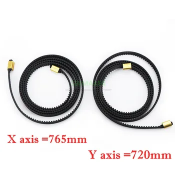 

Ender-3 X/Y axis synchronous belt GT2-6mm X 765mm Y 720mm Closed-loop timing belt terminal for creatity ender 3 3D printer parts