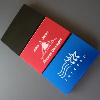 

Custom Logo Laser Engraved Business Card Holder Wallet for Men Women Personalized Business Name Card Holder Case, Red Blue Black