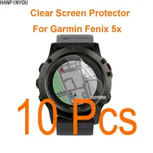 10 шт./партия для Garmin Fenix 5x SmartWatch прозрачная глянцевая Защитная пленка для экрана(не закаленное стекло