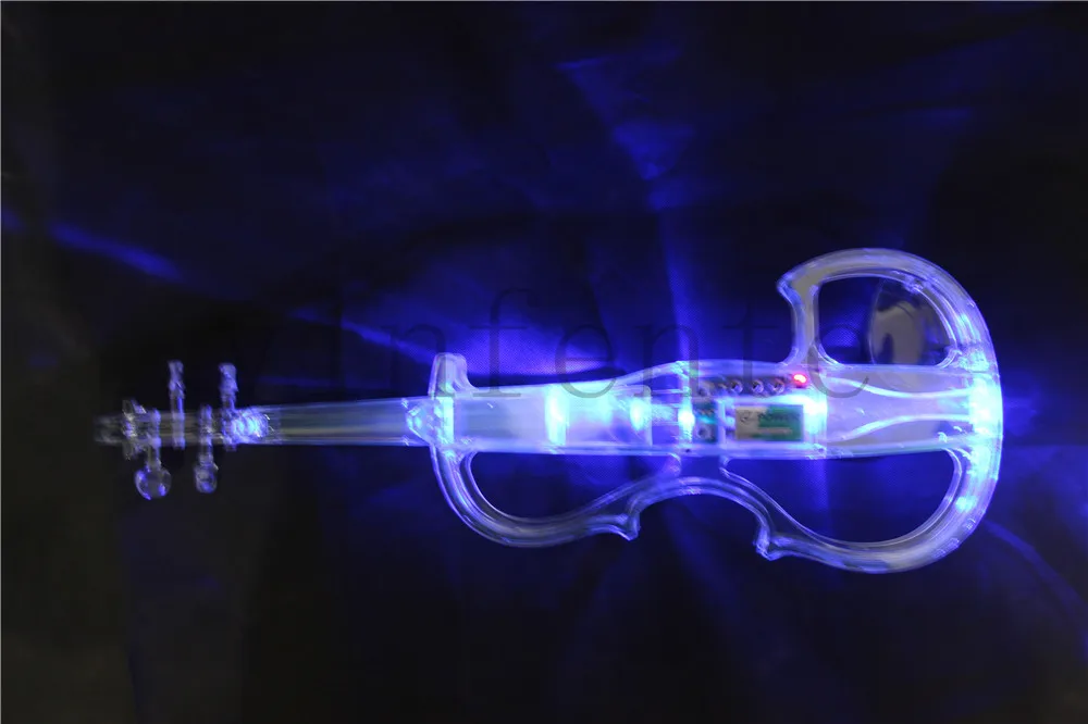 Buy Colorful blue green transparent electric violin