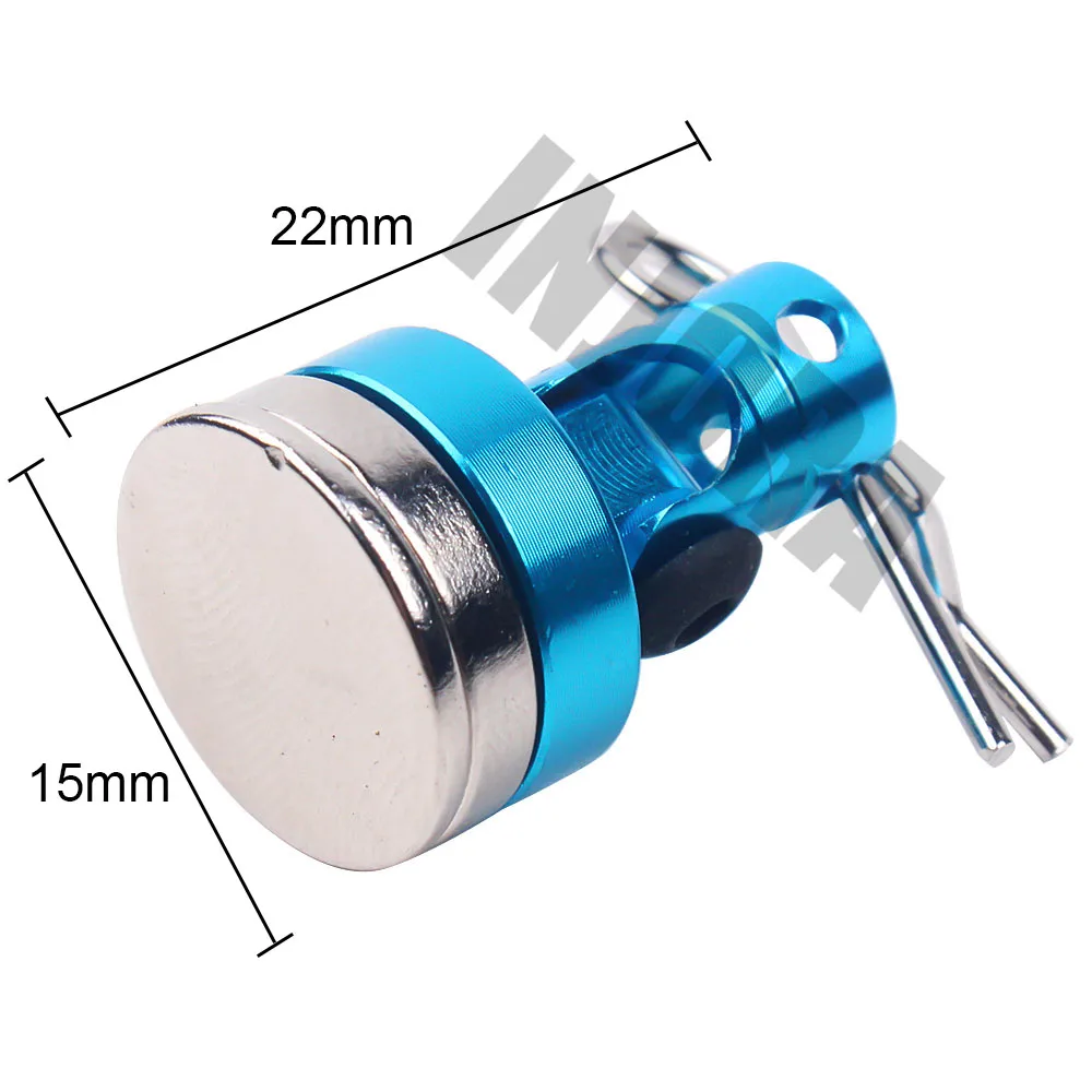 INJORA 4 шт. Металлические Магнитные невидимые крепления для тела с R зажимами для 1:10 RC автомобилей осевой SCX10 HSP Tamiya Redcat