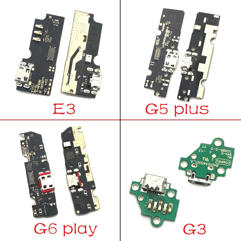 Док-разъем Micro USB зарядное устройство зарядный порт шлейф плата для Motorola Moto M E3 E4 E4T E5 G3 G4 G5 G6 P30 Play Plus X4