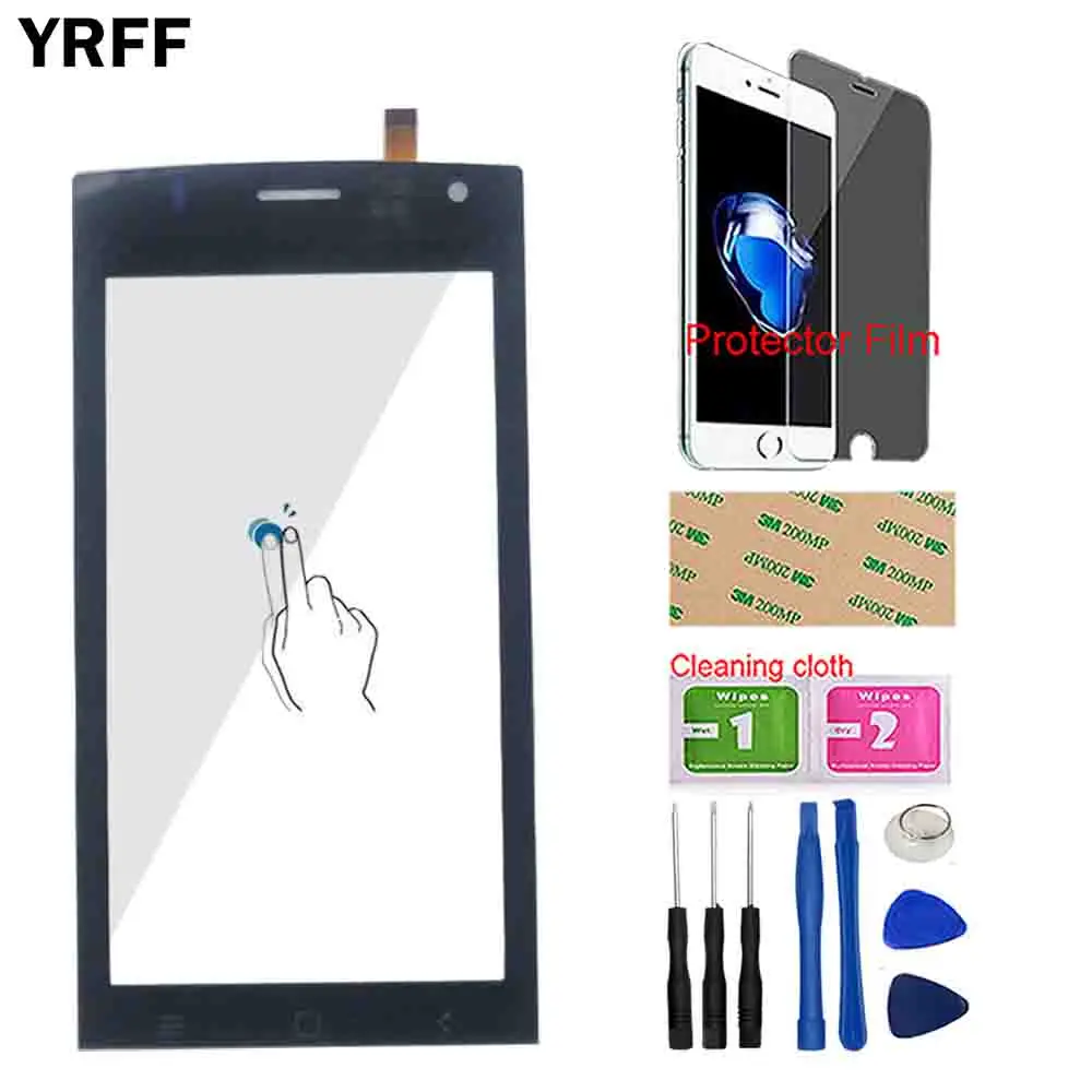 

Mobile Touch Screen TouchScreen For BQ BQS-4505 Santiago Touch Panel Digitizer Glass Sensor Repair Tools Protector Film