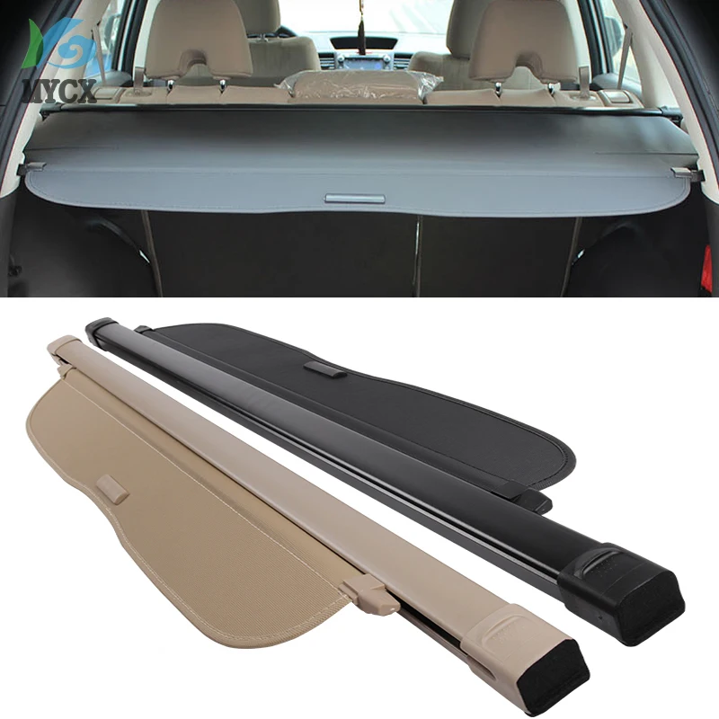 

For Honda CR-V CRV C RV 2012-2016 Rear Cargo Cover privacy Trunk Screen Security Shield shade (Black, beige) Auto Accessories