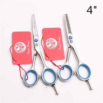 

4" 13.5cm Purple Dragon Styling Tool Thinning Scissors Cutting Shears Hairdressing Scissors Professional Hair Scissors Set Z1117