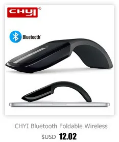 CHYI Bluetooth мышь для Macbook Air 2,4G беспроводная мышь перезаряжаемая Бесшумная ультратонкая Mause эргономичная Портативная оптическая мышь