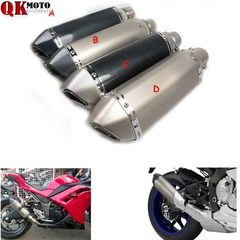 

For Honda CB1000R CB1100 CB599 / CB600 HORNET CB600F 51MM Universal Motorcycle Exhaust Escape Modified Muffle Exhaust Pipe