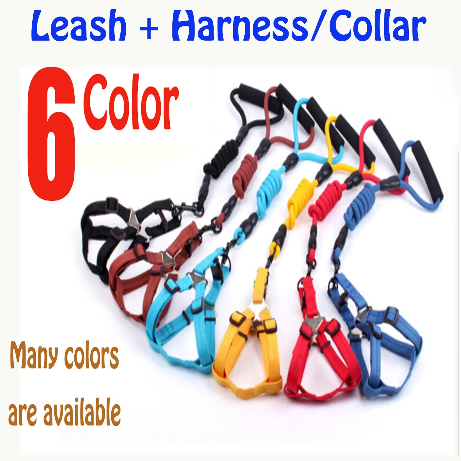 

Hot Pet supplies Traction rope Chest straps Dog rope Collared Dog chain two-piece