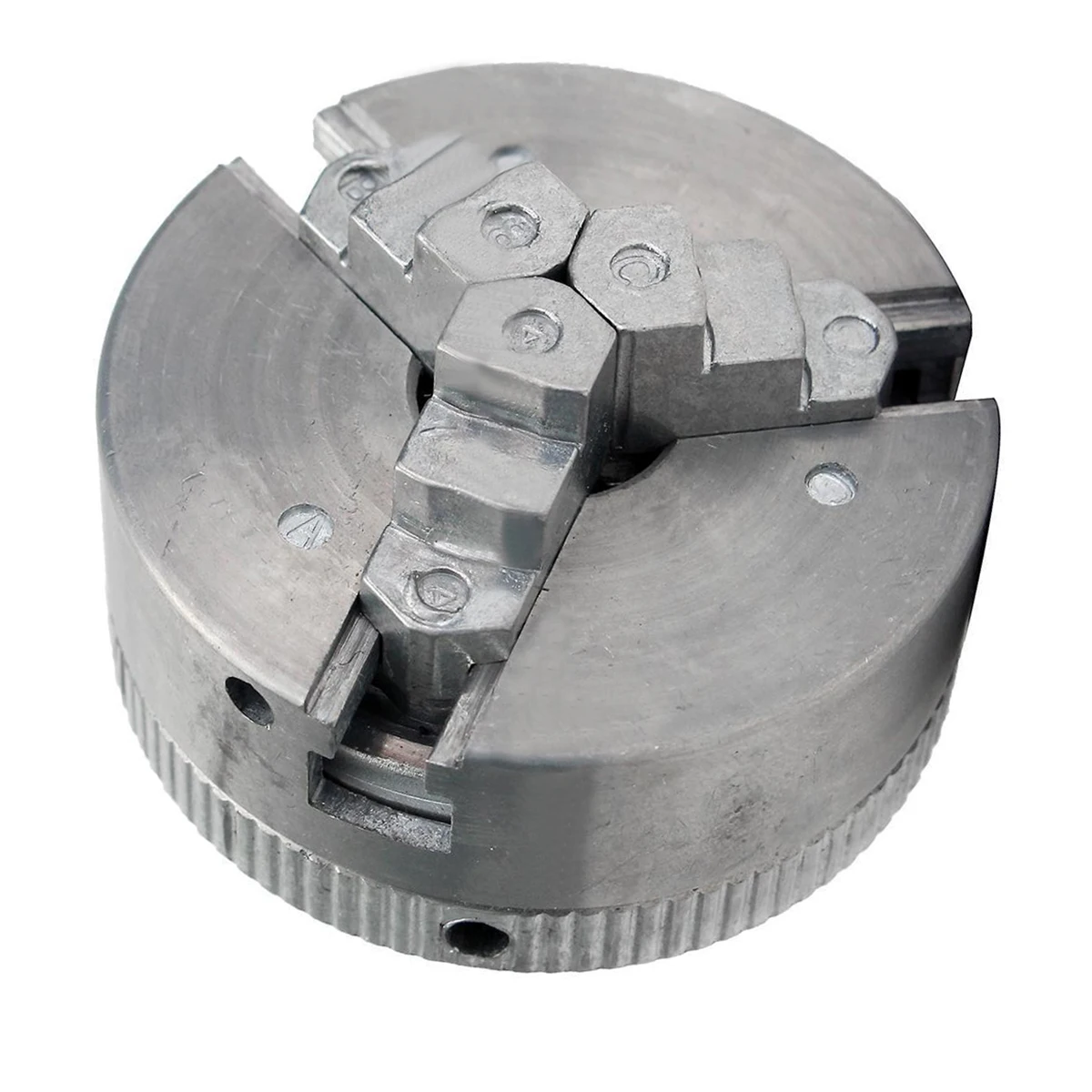 

Mayitr 1pc Metal 3 Jaw Mini Lathe Chuck Self Centering Hardened Chuck M12x1 45mm with 2pcs Lock Rods