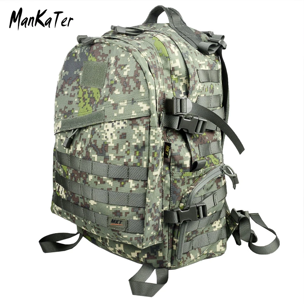  MKT Korea's camouflage 45L PUBG Cosplay Level 3 bag New 3D Military Camouflage Tactical Reflective 