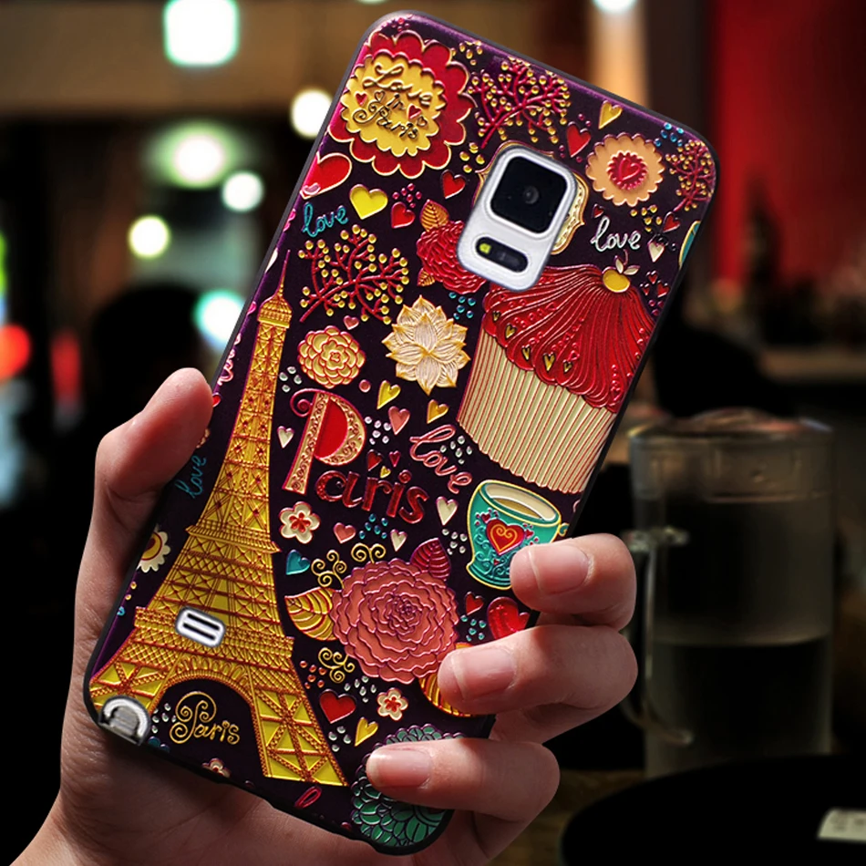 YonLinTan роскошный чехол, чехол, чехол для samsung Galaxy Note 4 Note4, силиконовый 3D милый чехол для мобильного телефона, чехол s
