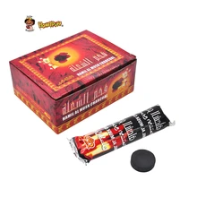 2 рулона AL FAKHER уголь для кальяна быстрое освещение долгое время горит более полностью Sheecha/Chicha/Narguile уголь аксессуары