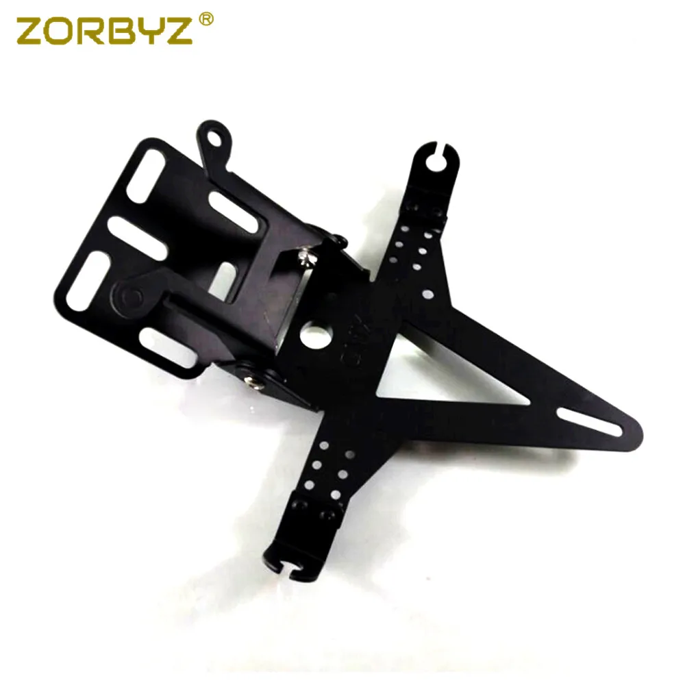 ZORBYZ мотоцикл черный задний светильник крепление номерной знак кронштейн