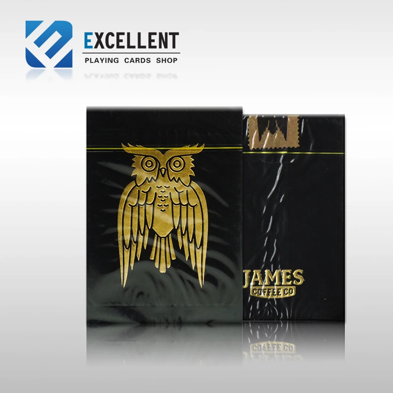 Beste 1 Stks James Koffie Co Speelkaartdek Dan Dave Nieuwe Verzegelde Limited Ed Uitverkocht Poker Magic Props Magia Goocheltrucs Gratis Verzending
