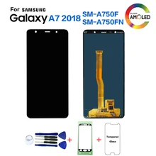 Для samsung A7 A750 SM-A750F дисплей ЖК-экран Замена для samsung A7 A750FN дисплей ЖК-экран модуль