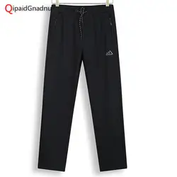 Брендовые мужские 8XL-XL хлопковые брюки снаружи тонкие джоггеры флисовые весенние супер брюки легкие штаны большого размера мужские