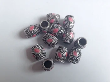 

5Pcs/Lot thickness dread dreadlock Bead tube rings approx 5.5mm hole rings